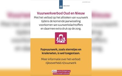 Vuurwerk… mag niet en natuurlijk niet in het buitengebied